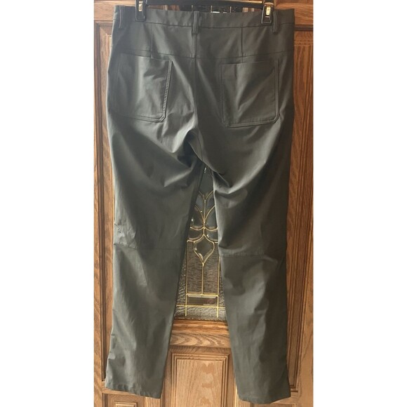 Lululemon Men's Commission Charcoal Warpstreme Pants W38/36 Athletic 5 Pocket - Picture 8 of 16